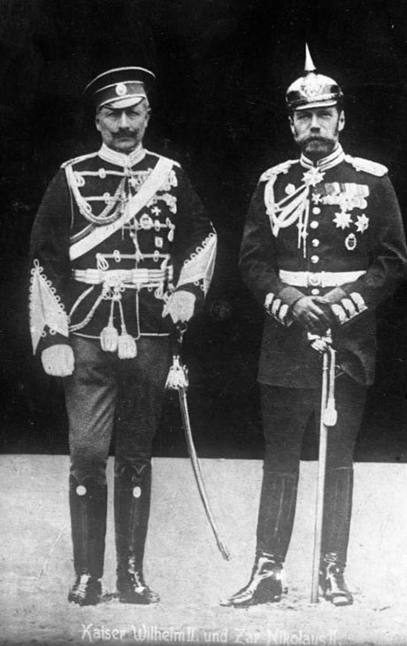 Wilhelm (till vänster) och Nikolaj.