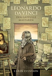Omslaget på boken Leonardo da Vinci