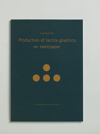 Bild på skriften A guide to the production of tactile graphics on swellpaper